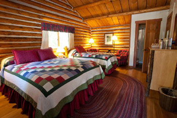 Guest Room, Jenny Lake Lodge, Grand Teton National Park